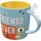 Retró Bögre - Friends Forever - Barátok Örökre