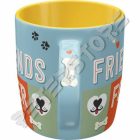 Retró Bögre - Friends Forever - Barátok Örökre