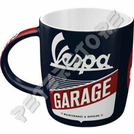 Retró Bögre - Vespa Garage, Garázs