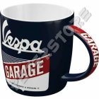Retró Bögre - Vespa Garage, Garázs
