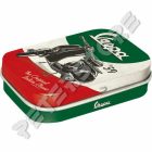 Retró Cukorkás Fémdoboz - Vespa Dombornyomott
