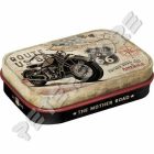 Retró Cukorkás Fémdoboz - U.S. Route 66 Dombornyomott