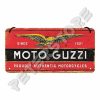 Retró Fém Tábla - Moto Guzzi Dombornyomott