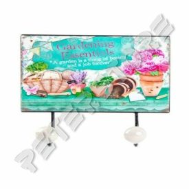 Fém Fali Akasztó, Fogas - Kert