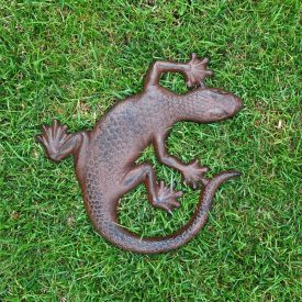 Öntöttvas Gyík, Gekkó Figura, Kerti dísz