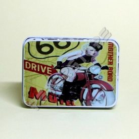 Retró Fémdoboz - U.S. Route 66