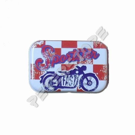 Retró Fémdoboz - Chopper, Motor