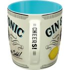 Retró Bögre - Gin Tonic
