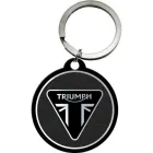 Retró Fém Kulcstartó - Triumph
