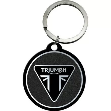 Retró Fém Kulcstartó - Triumph