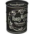 Retró Fém Persely - Olajos hordó - Ford