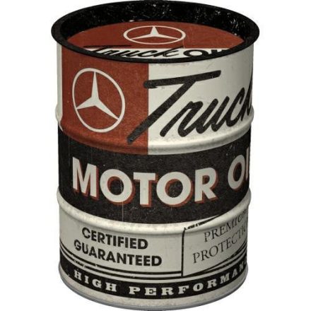 Retró Fém Persely - Olajos hordó - Mercedes-Benz