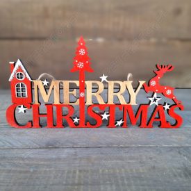 Karácsonyi Fa ajtódísz - Boldog Karácsonyt