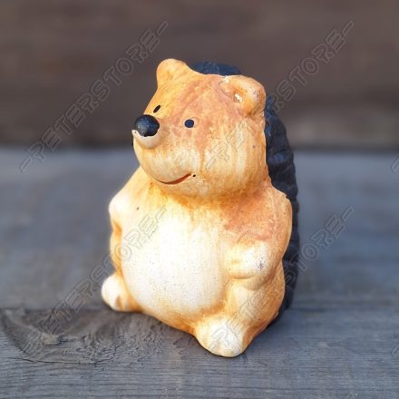 Kerámia Süni Kerti dísz