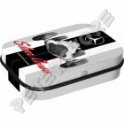 Retró Cukorkás Fémdoboz - Mercedes-Benz Dombornyomott