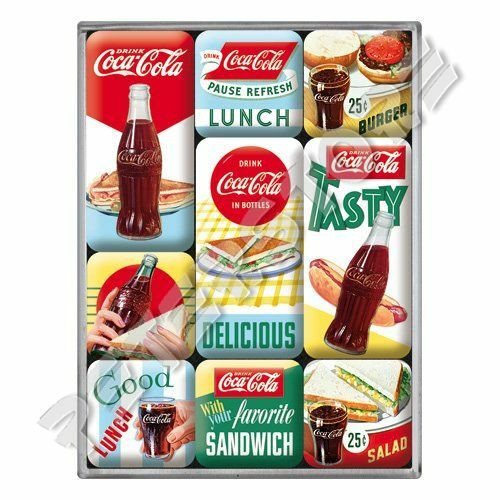 Hűtőmágnes szett - Coca-Cola