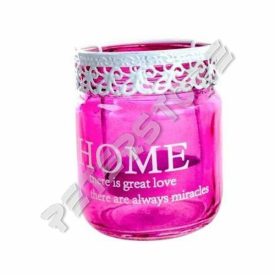 Mécses Lámpa Ezüst Színű