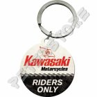 Retró Fém Kulcstartó - Kawasaki