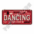 Retró Fém Tábla - Kellogg's - Dancing Dombornyomott