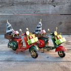 Fém modell, makett - Robogó, Motor Karácsonyi