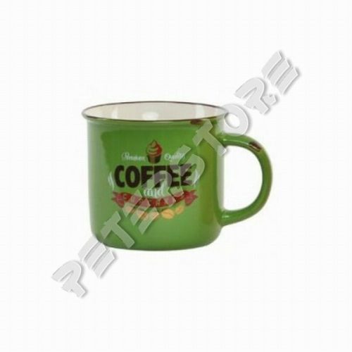 Bögre - Coffee - Kávé     Mérete: 12,5 cm  x 9,5 cm x 8,5 cm Űrtartalom: 0,4 L