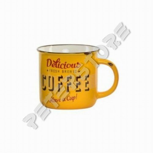 Bögre - Coffee - Kávé     Mérete: 12,5 cm  x 9,5 cm x 8,5 cm Űrtartalom: 0,4 L