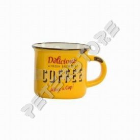 Bögre - Coffee - Kávé Mérete: 7,5 cm  x 5,7 cm x 5 cm Űrtartalom: 0,075 L, Presszó kávés