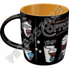 Retró Bögre - Coffee, Kávé