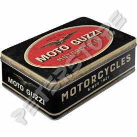 Retró Fémdoboz - Moto Guzzi Dombornyomott