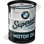 Retró Fém Persely - Olajos hordó - BMW Superior