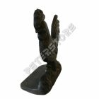 Öntöttvas Ajtókitámasztó Kakas  Méretek: 12,5 cm magas, 11,5 cm széles, 5,5 cm mély.