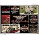 Hűtőmágnes szett - Harley-Davidson