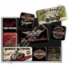 Hűtőmágnes szett - Harley-Davidson