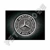 Fém Hűtőmágnes - Mercedes-Benz Logó