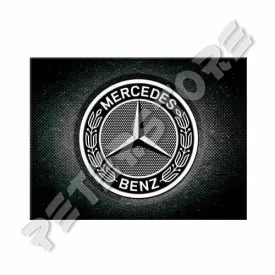 Fém Hűtőmágnes - Mercedes-Benz Logó