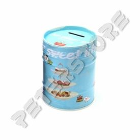 Fém Persely - Olajos hordó - Sütemény