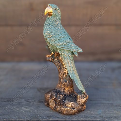 Papagáj szobor