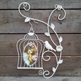 Fali Fényképtartó képkeret - Kalitka