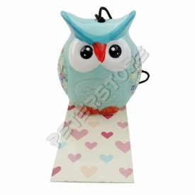 Kerámia Bagoly Szélcsengő