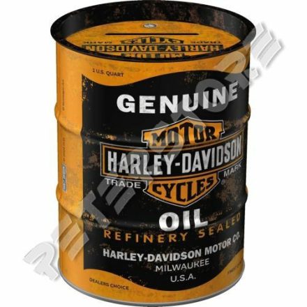 Retró Fém Persely - Harley-Davidson
