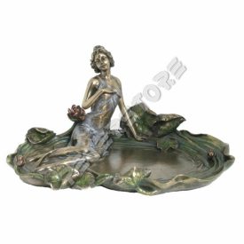 Kínáló Tál, Kínáló tálca Női Alakkal