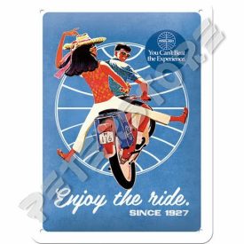Retró Fém Tábla - Pan Am Dombornyomott