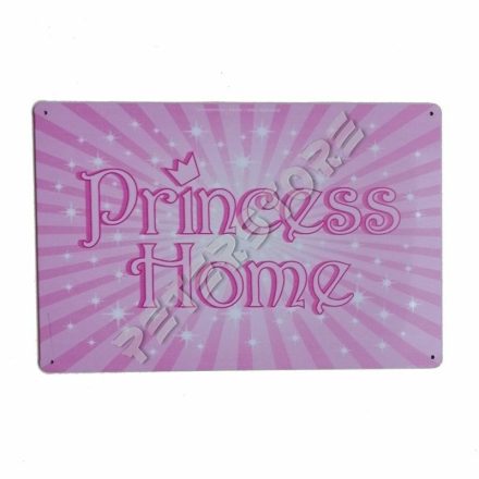 Retró Fém Tábla - Princess Home