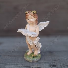 Karácsonyi dísz - Angyal Könyvvel