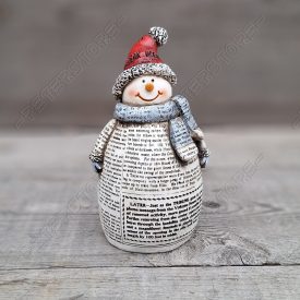 Karácsonyi dísz - Hóember Figura