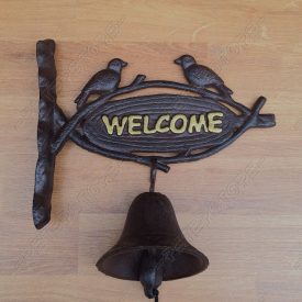 Öntöttvas Kolomp Csengő Kulcs