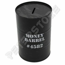 Fém Persely - Olajos hordó