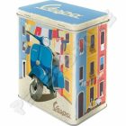 Retró Fémdoboz - Vespa Dombornyomott