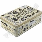 Retró Fémdoboz - Limlom Dombornyomott