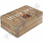 Retró Fémdoboz - Bacardi Dombornyomott